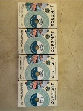 4x Jukebox Sky Blue Malibu Natural Body Soap - New